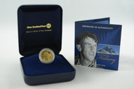 New Zealand - 2008 - Gold $10 Proof Coin - Sir Edmund Hillary