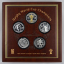 New Zealand - 2011 - Silver Proof Coin Set - Rugby World Cup Champions