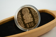 New Zealand - 2004 - $10 Gold Proof Coin - Pukaki