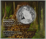 New Zealand - 2017 - $5 Silver Proof Coin - Laughing Owl