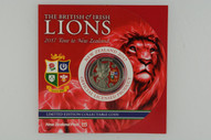 New Zealand - 2017 - $1 Uncirculated Coin - The British & Irish Lions Tour