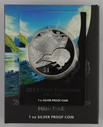 New Zealand - 2014 - Silver Dollar Proof Coin - Kiwi Treasures