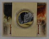 New Zealand - 2014 - Silver Dollar Proof Coin - The Hobbit: Battle of the Five Armies