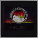 New Zealand - 2017 - Silver Dollar Proof Coin - Southern Lights