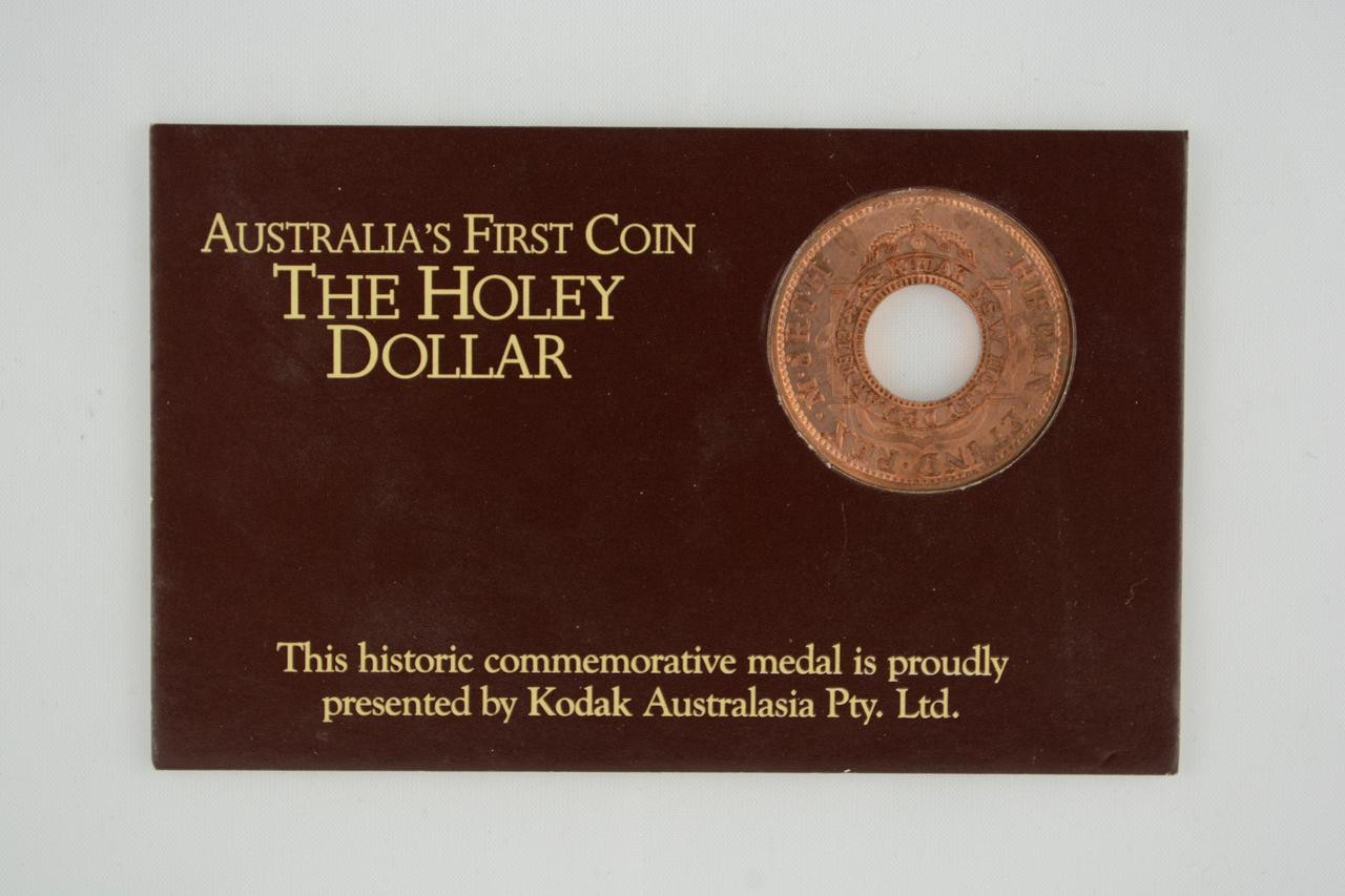 Australia - 1988 - Kodak Commemorative Medal Holey Dollar