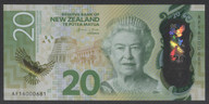 New Zealand - $20 Polymer Note - Wheeler - AF16 000681