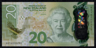New Zealand - $20 Polymer Note - Wheeler - DO15 000290