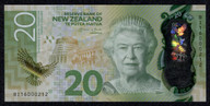 New Zealand - $20 Polymer Note - Wheeler - BI15 000212