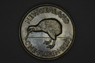 New Zealand - 1935 - Florin - KM4 - Extremely Fine