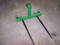 3 point Hay Bale Mover Cat 1 Quick Coupler 2-48" Spear, 3 point hay bale spear, 3 point bale mover, tractor 3 point attachments mc