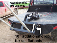Pickup Truck 12 v Hydraulic Hay Bale Stacker Flatbed 10"Drop
