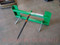 fork attachment for tractor, john deere 200x, 200cx, 300, 300cx, 300x, 400, 400x, 400cx, 410, 420, 430, 440, 460  bale spear, round bale spear,
hay spear for sale, quick attach bale spear, round bale spear, hay spike, replacement bale
spear  mc