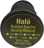 BCY Halo Braided .024 Serving Black Bowstring Material