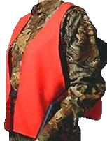 HS Hunting Vest Blaze Orange Cotton