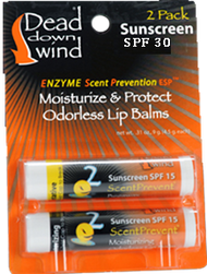 DDW Lip Balm SPF30 - 2 Pack Scent Eliminator