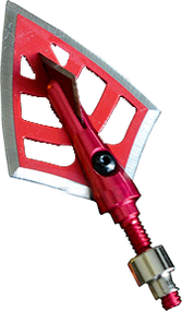 DRT Red 100gr Broadhead Double Bevel - 3 Pack