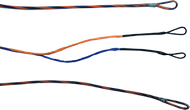 First Draw Genesis String/Cable Set Blue/Flo Orange - 1 Pair