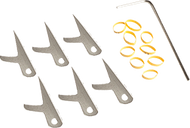 Swhacker 1.5" Low Pound & 3 Blade Replacement Blades - 6 Pack