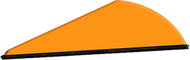 Q2I Raptor II 2" Neon Orange Vanes - 100 Pieces