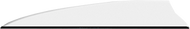 Q2I Fusion X-II 3" White Vanes - 100 Pieces