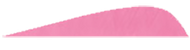 5" LW Pink Gateway Feathers - 100 Pieces