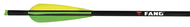 PSE Fang Crossbow Bolts 20" w/Vanes w/Halfmoon Nocks - 3 Pack Crossbow Bolts