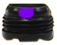 Specialty S&S 5/16" Aperture w/#5 Verifier Purple