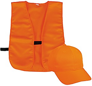 Outdoor Cap Youth Cap & Vest Combo Blaze Orange
