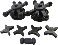 Bow Jax Crossbow Kit Split Limb Black - 1 Pair