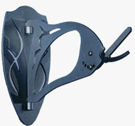 Skull Hooker Big Hooker Skull Mount Black Mounting Kit