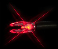 Rage Nockturnal Lighted Nocks Universal Fit Red - 3 Pack Nocks