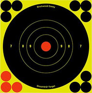 Birchwood Casey Shoot NC 5.5 Inch Bullseye 10 Target - 10 Pieces