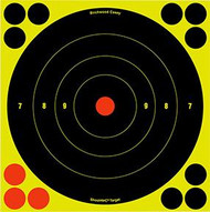 Birchwood Casey Shoot NC 8 Inch Bullseye Target - 25 Pieces