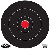 Birchwood Casey Dirty Bird 12 Inch Bullseye Target - 12 Pieces