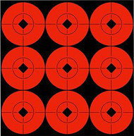 Birchwood Casey  2 Inch Flo Red Target Spot - 12 Pieces