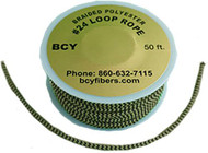 BCY D-Loop Rope  #24 1 Meter Brown/Black Bowstring Material