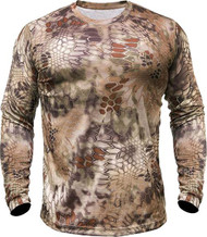 Kryptek Hyperion Long Sleeve Crew Shirt Highlander Camo XL