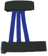 Wyandotte Adult Web Armguard Blue