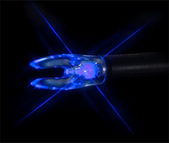 Nockturnal Fit Universal Blue Lighted Nock