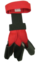 Wyandotte Youth Web Gloves Red Small