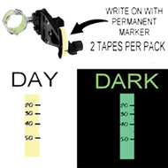 Glow In The Dark Sight Tape - 2 Pack