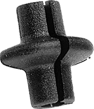 Pine Ridge Black Kisser Button - 25 Pieces