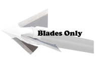 QAD Exodus Replacement Blades 100 & 85gr Non Barbed Full Blade - 9 Pack