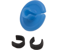 OMP String Love 2.0 Kisser Button 9/16" Blue