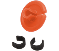 OMP String Love 2.0 Kisser Button 9/16" Orange