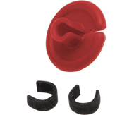 OMP String Love 2.0 Kisser Button 9/16" Red