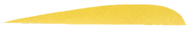 Trueflight Yellow 5" LW Feather - 100 Pieces