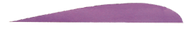 Trueflight Purple 4" LW Feather - 100 Pieces