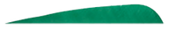 4 LW Gateway Feathers Green - 100 Pieces