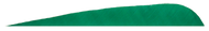 4 LW Gateway Feathers Flo Green - 100 Pieces